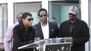 Babyface Honors Boyz ll Men at Hollywood Star Ceremony (HD)