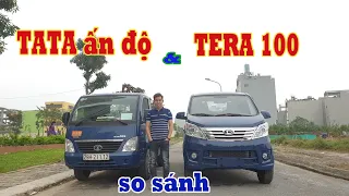 So sánh xe tải TERACO 100 với TATA 1.2 tấn / Nên chọn xe nào?