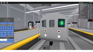 Driving An R62A (5) train At Subway Testing Remastered Game [Race w/ R142 (2)]