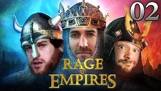 Rage of Empires with Donnie, Florentin & Marco #02 | Age Of Empires 2 HD at Rocket Beans TV german