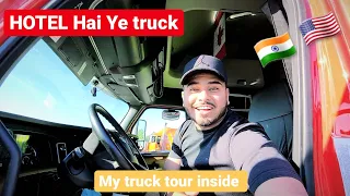 Ajj Truck Dikha hi du Andar se ( Hindi Trucking Vlog USA )