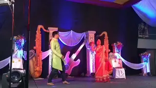 BEST FUNNY COUPLE RAJASTHANI WEDDING DANCE