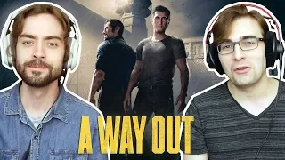 BRKsEDU e FunkyBlackCat em A WAY OUT - O Início de Gameplay, em Coop Local e Português PT-BR!