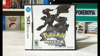 Pokemon White Authentic Complete Unboxing of Generation 5 Main Series Game: Legendary Reshiram Cover