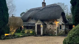 A Chocolate Box Journey down Sandy Lane: ENGLAND'S Enchanting Thatched Cottages