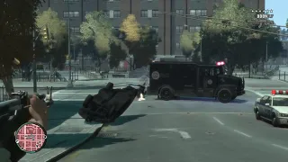 GTA IV - 6 Star Rampage + Escape