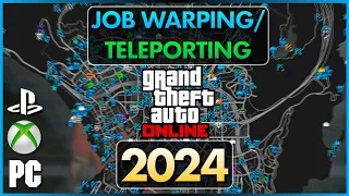 How to Job Warp/Teleport in GTA Online | 2024 Edition