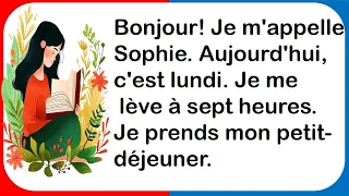 تعلم الفرنسية بسهولة من خلال قراءة نص قصير (درس 43) تعلم مفردات فرنسية بسرعة