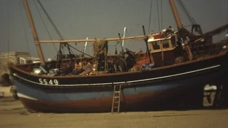 Scenes of St Ives Cornwall from the 1960's old cine film