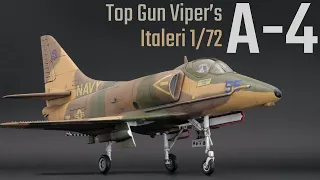 Top Gun Viper’s Douglas A-4 Skyhawk 1/72 Italeri 1422 Full Build Video | RWO Models