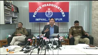 Joint Press Conference by IGP K. Muivah and IGP K. Jayanta Singh in Imphal, Manipur | News9