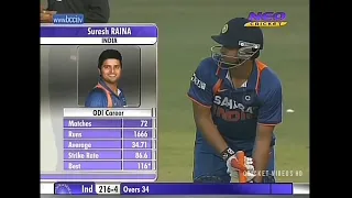 Suresh Raina 62 off 50 Balls | IND vs AUS 2009 | 2nd ODI at Nagpur