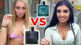VERSACE EROS vs BLEU DE CHANEL 💋 Which Fragrance is More Attractive | Women's Reactions