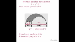 Area de figuras sombreadas ejercicio 7