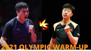 Ma Long vs Liang Jingkun | 2021 Olympic Warm-Up Matches