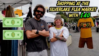 SHOPPING AT THE SILVERLAKE FLEA MARKET WITH $40