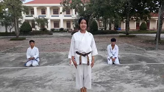 Hướng dẫn tập bài quyền số 1 karatedo  - Taikyuku Shodan hệ phái Shotokan