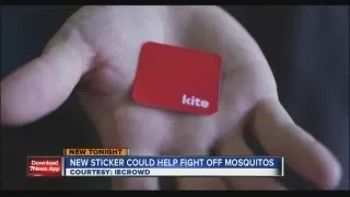 New sticker could help fight off mosquitos