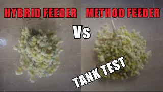 METHOD FEEDER or HYBRID FEEDER? TANK TESTED | THE BEST FEEDER FOR CARP | ROB WOOTTON, FEEDER FISHING