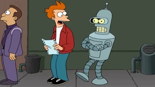 Futurama S01E01 - Bite my Shiny metal ass