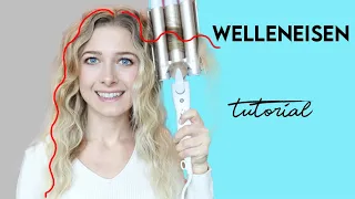 Mega schnelles Beach Waves Haarstyling mit dem Welleneisen von Amazon | Anwendung Test und Review