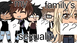 •my family’s sexuality• //meme //gachaclub //trend tiktok