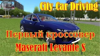 Maserati Levante S (2017) обзор и тест драйв мода со Steam | City Car Driving