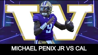 Michael Penix Jr vs California | 2024 NFL Draft Film |