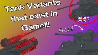 SECRET Tank VARIANTS in Tanmk!!! | Cursed tank simulator