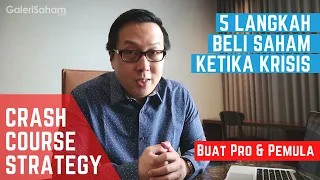 5 Langkah Praktis Beli Saham Ketika Krisis