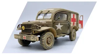 FINAL REVEAL /// Dodge WC-54 Ambulance /// Heroes of the Hour /// 1:35 SCALE MODEL KIT