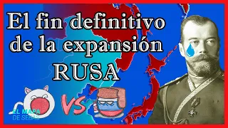 🔥Guerra RUSO-JAPONESA en [casi] 10 minutos 🇯🇵⚔️🇷🇺 - El Mapa de Sebas