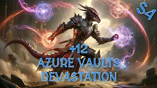 [DEVASTATION]  +12 AZURE VAULT FORTIFIED ENTANGLING BOLSTERING