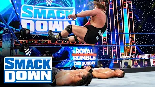 Six-Man Tag Team Match: SmackDown, Jan. 29, 2021