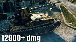 Grille 15 максимальный урон wot 🌟 12900+ dmg 🌟 World of Tanks лучший бой на Гриль 15