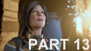 SHADOW OF THE TOMB RAIDER Walkthrough PART 13 [1080P 4k 60FPS] (THE MOUNTAIN TEMPLE)