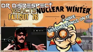 Dr Disrespect Reacts to Fallout 76 Nuclear Winter Battle Royale Mode Reveal at Bethesda E3 2019