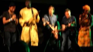 AFRICA EXPRESS 2012 - Damon Albarn and Sir Paul McCartney sing Goodnight Tonight!!