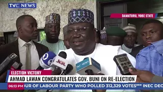 Ahmad Lawan Congratulates Gov. Buni on Re-Election