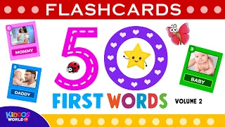 50 First Basic Words - Learning English Vocabulary