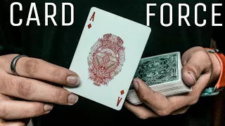 EASY SELF WORKING Card FORCE - Card Magic Tutorial!!!