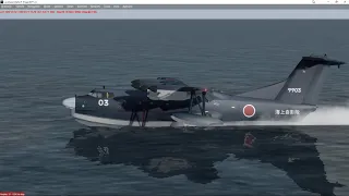 Shinmaywa US-2 P3DV4 Water Take Off