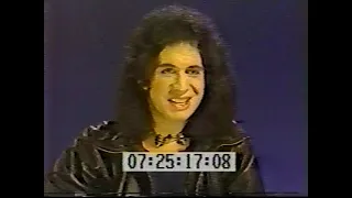 KISS - Gene Simmons uncut interview for USA Network's Radio 1990 from 1984