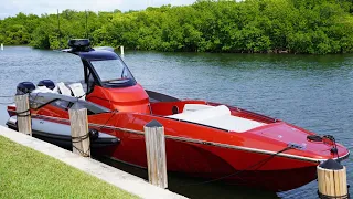 Sunseeker Hawk 38 Sea Trial (Rough Day )