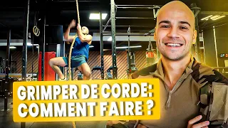 Grimper de corde : méthode et conseils (par un militaire)