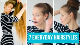 7 easy ways to wear super long hair in 5 minutes