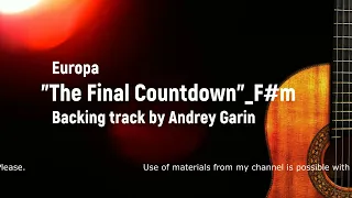 EUROPE - The Final Countdown (latin version) - backing track by Andrey Garin