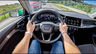 2023 Audi A1 Sportback [30 TFSI S tronic 1.0 110HP] |0-100| POV Test Drive #1806 Joe Black