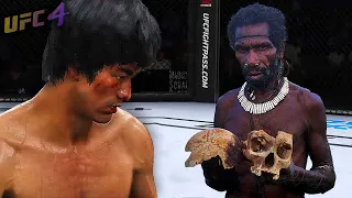 UFC4 | Cannibal Wild vs. Old Bruce Lee (EA sports UFC 4)