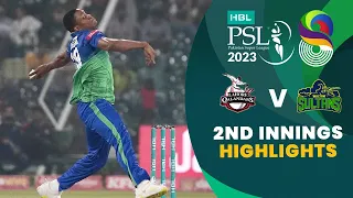 2nd Innings Highlights | Lahore Qalandars vs Multan Sultans | Match 31 | HBL PSL 8 | MI2T